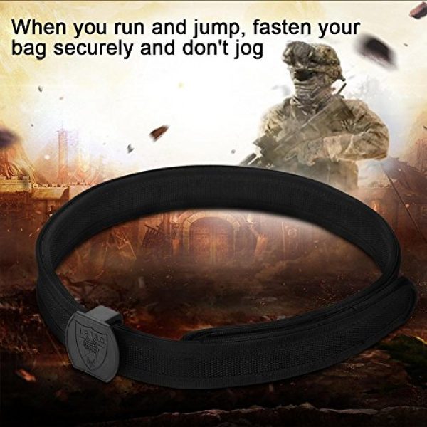 Dilwe Tactical Belt 6 Dilwe Tactical Waist Belt, High Strength Tactical Rigger Belt for Shooting Hunting Games