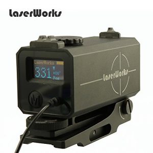 LaserWorks Rifle Scope 1 LaserWorks LE-032 Riflescope Mate rangefinder 700M Mini Tactical Outdoor Hunting Shooting Rangefinder Archery Crossbow Sight Target Scope