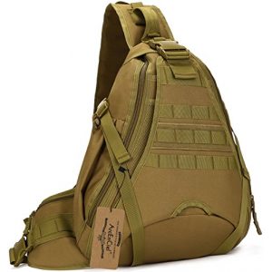ArcEnCiel Tactical Backpack 1 ArcEnCiel Tactical Sling Pack Military Molle Chest Crossbody Shoulder Bags Motorcycle Bicycle Assault Range Diaper Backpack