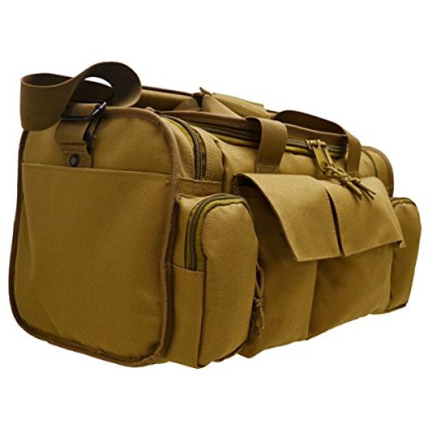 Ways Up Tactical Backpack 4 Ways Up R21 Gun Range Bag, Tactical Shooting Range Bag for Pistols with Divider and Pistol Pouch Included