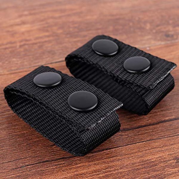 Vanmor Tactical Belt 6 Vanmor Duty Belt Keeper with Double Snaps for Outdoor Sports Belt Fixing Wide Belt Security Tactical Belt Police Military Equipment Accessories