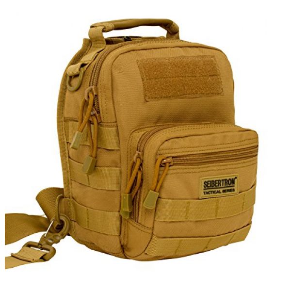 Seibertron Tactical Backpack 1 Seibertron Tactical Outlaw Sling Pack Molle Multifunctional Day Bag