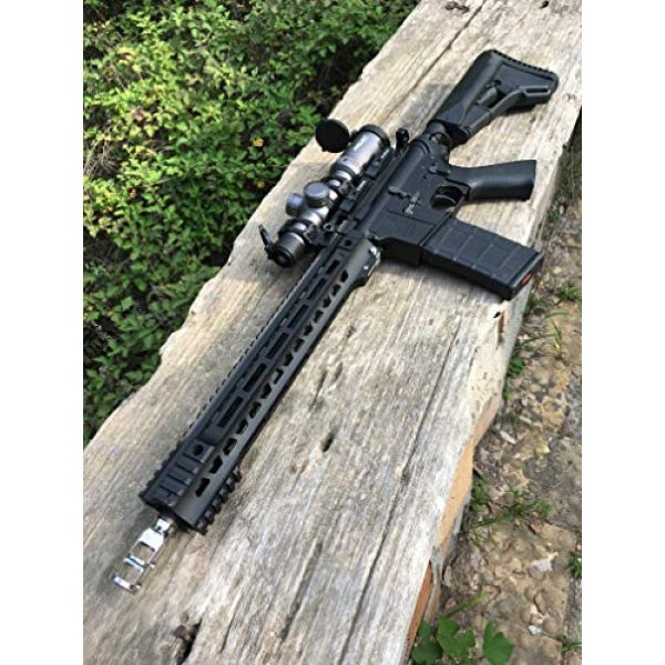 DOMIC TECH Rifle Scope 7 DOMIC TECH DT4 /1-4x24 IR Rifle Scope, a True 1x, Tactical, Optical, Reliable and Professional Sniper Rifle-Scope.