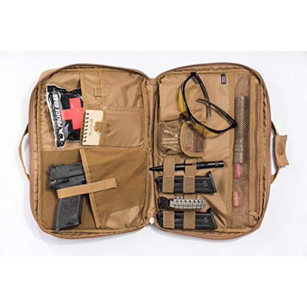 LA Police Gear Tactical Backpack 4 LA Police Gear Tactical Nylon Soft Pistol/Electronic Gear Case