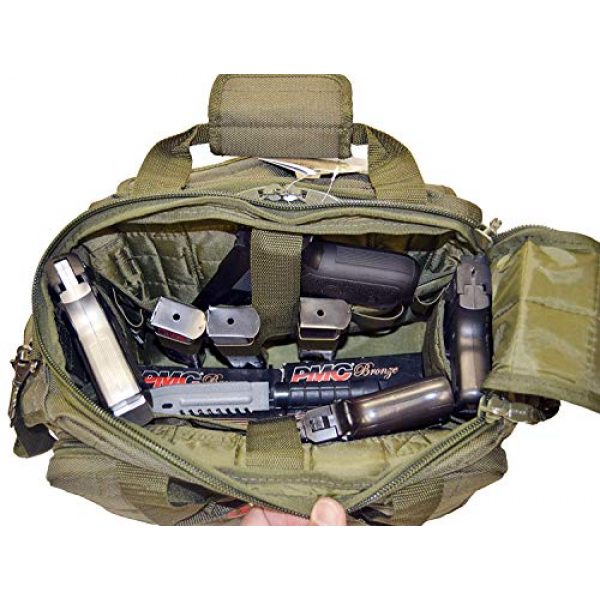 Explorer Tactical Backpack 7 Explorer Tactical 12 Pistol Padded Gun and Gear Bag OD Green