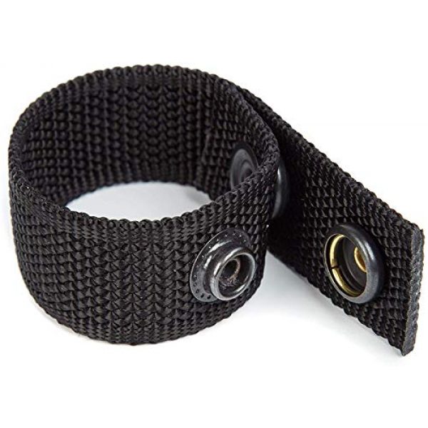 Lixada Tactical Belt 4 Lixada 4PCS Duty Belt Keeper with Double Snaps for 2 inch Wide Belt Security Tactical Belt Police Military Equipment Accessories