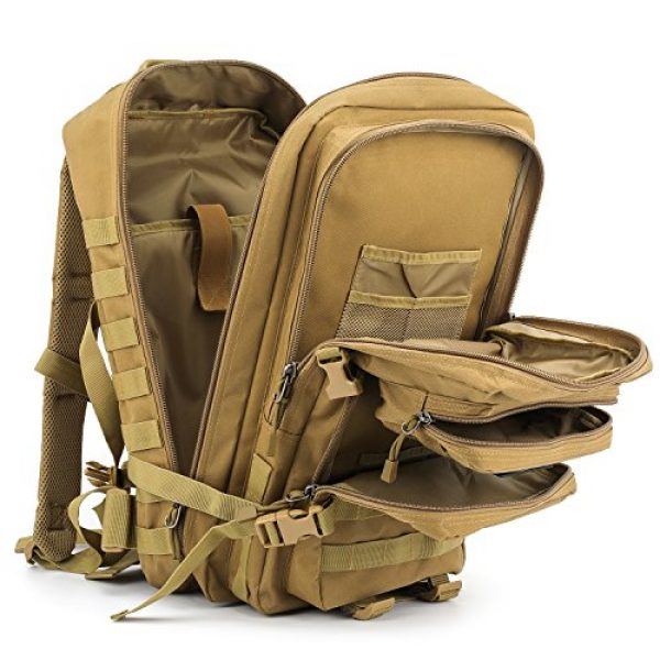 Barbarians Tactical Backpack 4 Barbarians Upgraded 35L Tactical Molle Backpack, Military Assault Pack Rucksack for Outdoor Hiking Camping Trekking Hunting