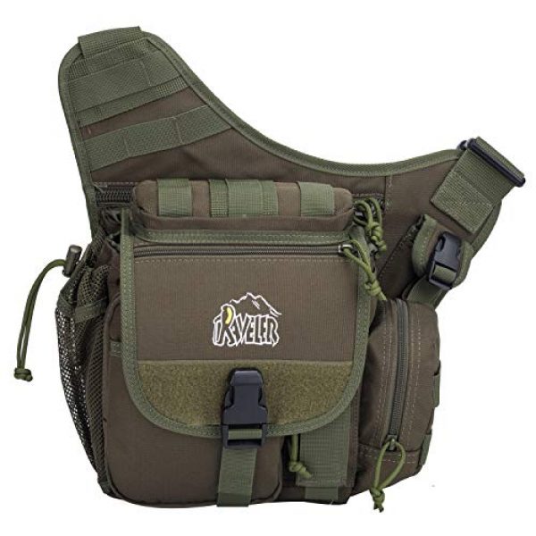 Aveler Tactical Backpack 5 Aveler Nylon Multifunction Sling Bag Tactical MOLLE Military Crossbody Backpack