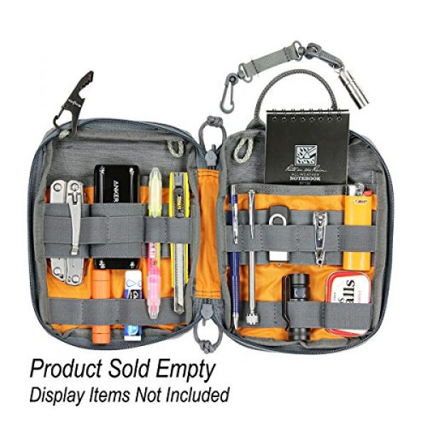 VANQUEST Tactical Pouch 5 VANQUEST EDCM-Slim 2.0 Maximizer (Every-Day-Carry-Maximizer)