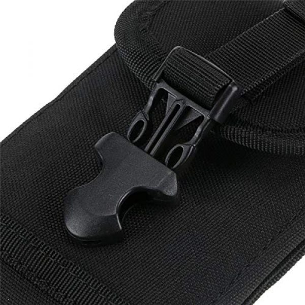 FIRECLUB Tactical Pouch 4 FIRECLUB Tactical Outdoor Waist Belt Military Sports Bag Phone Belt Holster Molle Smartphone Pouch for Practical Belt Pouch for Mobile Phone,for iPod, Camera, etc with Slim Case