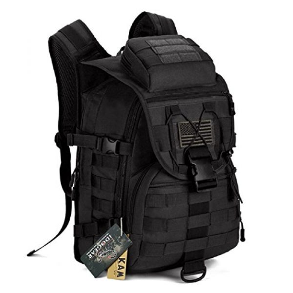 IDOGEAR SPORTS Tactical Backpack 1 IDOGEAR 40L Tactical Backpack Molle Assault Pack 900D Nylon Water Resistant Shoulder Bag Travelling Airsoft Backpacks