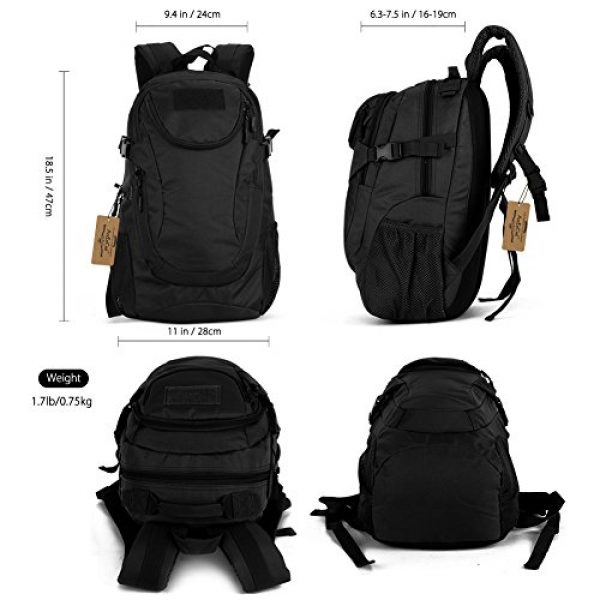 ArcEnCiel Tactical Backpack 2 ArcEnCiel Motorcycle Backpack Tactical Military Bag Army Assault Pack - Rain Cover Included