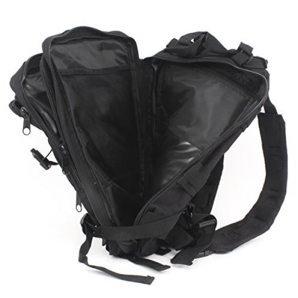 MediTac Tactical Backpack 5 MediTac Tactical Assault Pack - First Aid Rucksack - 18" Military MOLLE Backpack