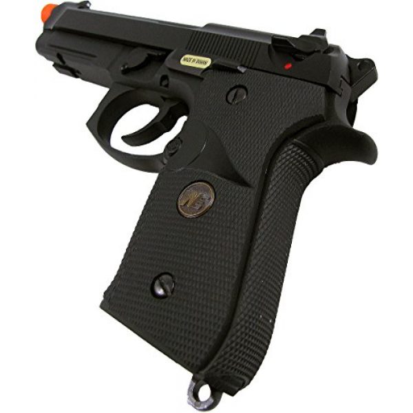 WE Airsoft Pistol 5 WE meu m92 gas/co2 blowback full metal - black(Airsoft Gun)