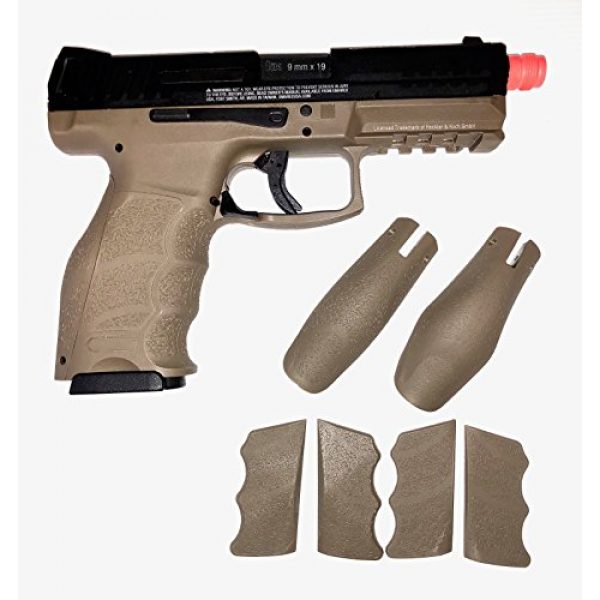 VFC Airsoft Pistol 2 Umarex H&K Licensed VP9 Tac GBB Pistol (BLK/DEB)