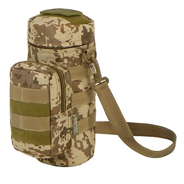 East West U.S.A Tactical Backpack 2 East West U.S.A RTC521 Tactical Water Bottle Pouch Military Molle Pack Gear Waist Back Pack