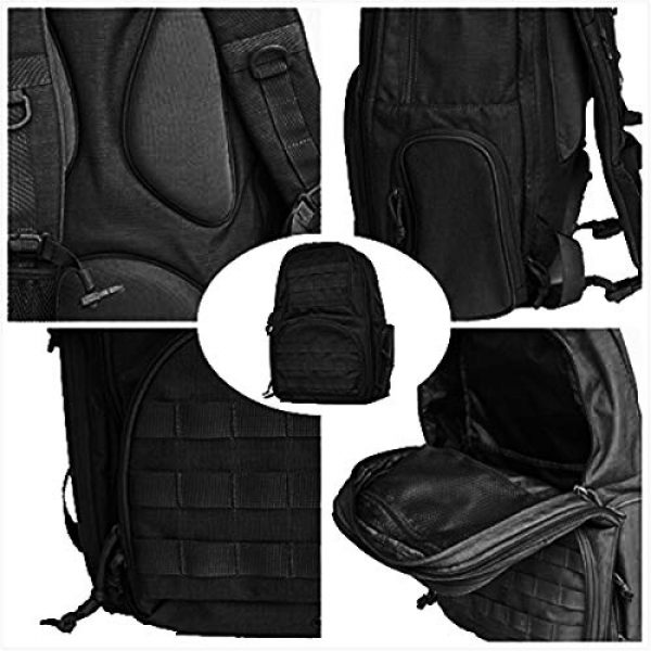 FEAR GEAR Tactical Backpack 5 FEAR GEAR Large Military Tactical Assault Pack Outdoor Backpack Molle Bag