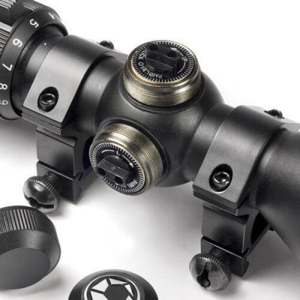 BARSKA Rifle Scope 3 BARSKA New Rifle Scopes (3-9x42mm Rifle Scope Contour)