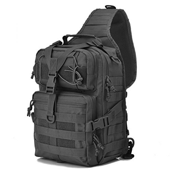 Gowara Gear Tactical Backpack 1 Gowara Gear Tactical Sling Bag Pack Military Backpack Range Bags Black