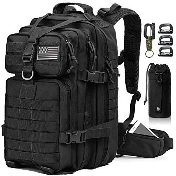 EMDMAK Tactical Backpack 1 EMDMAK Military Tactical Backpack, 42L Large Military Pack Army 3 Day Assault Pack Molle Bag Rucksack for Outdoor Hiking Camping Hunting