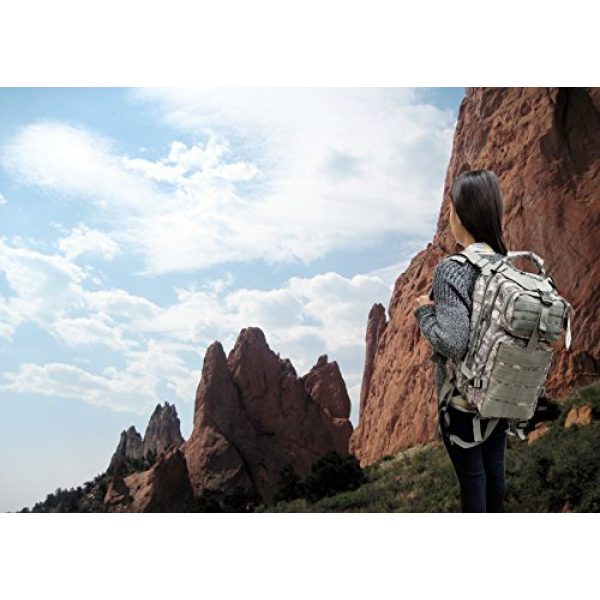 Explorer Tactical Backpack 2 Explorer Tactical 72 Hours Combat Rucksack 17 Inch Backpack-Digital Camo (ACU)