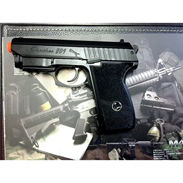 WinGun Airsoft Pistol 6 cbb-4801 WinGun full metal semi auto co2 blowback pistol with free safty shooting glasses and free target trip tent(Airsoft Gun)