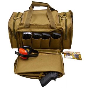 Ways Up Tactical Backpack 1 Ways Up R21 Gun Range Bag, Tactical Shooting Range Bag for Pistols with Divider and Pistol Pouch Included