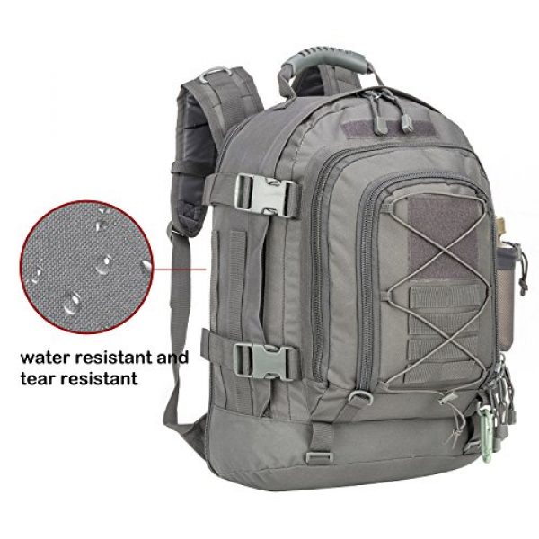 ARMYCAMO Tactical Backpack 3 Outdoor 3 Day Expandable 40-64L Backpack Military Tactical Hiking Bug Out Bag
