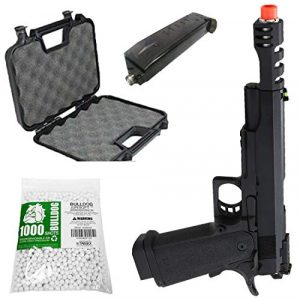 BULLDOG AIRSOFT Airsoft Pistol 1 SRC Hi-Capa 5.1 Special Edition Version Co2 Airsoft Pistol [Airsoft Blowback]