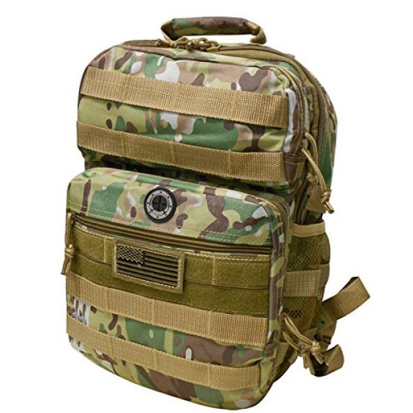 Nexpak Tactical Backpack 1 Nexpak Tactical Military Camping Hiking Outdoor Backpack w/MOLLE straps