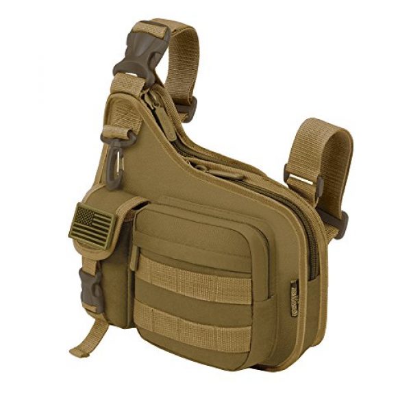 East West U.S.A Tactical Backpack 2 East West U.S.A RT518 Tactical Shoulder Sling Gun Range Holsters Cases Utility Bag