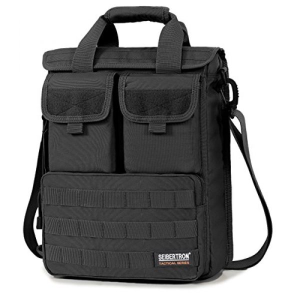 Seibertron Tactical Backpack 1 Seibertron Field Tech Shoulder Bag Tactical Response Laptop Attache Case
