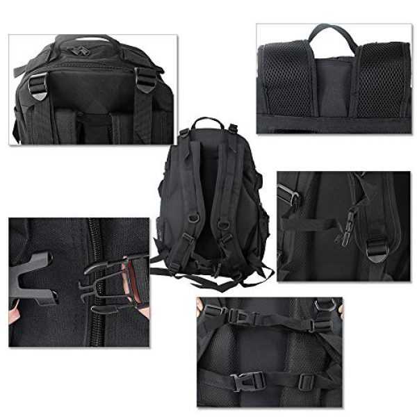 NewDoar Tactical Backpack 7 NewDoar Tactical Hydration Pack Backpacks with 3.0L Bladder for Hiking, Biking, Running, Walking and Climbing