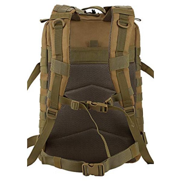 Luckin Packin Tactical Backpack 5 Luckin Packin Tactical Backpack,Military Backpack 45L with Tactical Sling Bag Khaki