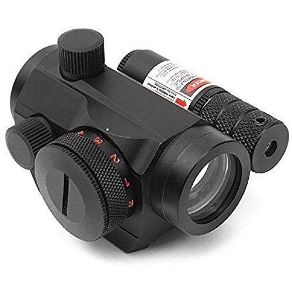 GOTICAL Rifle Scope 1 GOTICAL Red Green Adjustable Mini Micro Dot Reflex Sight | Red Dot Holographic 1X30 Sight with 33mm Reflex Lens Sight Waterproof, Shockproof, Fog-Proof Red Dot Scope