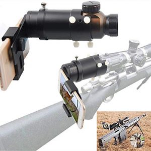 MUJING Rifle Scope 1 MUJING Rifle Scope Adapter Smartphone Mounting System- Smart Shoot Scope Mount Adapter - Display and Record The Discovery