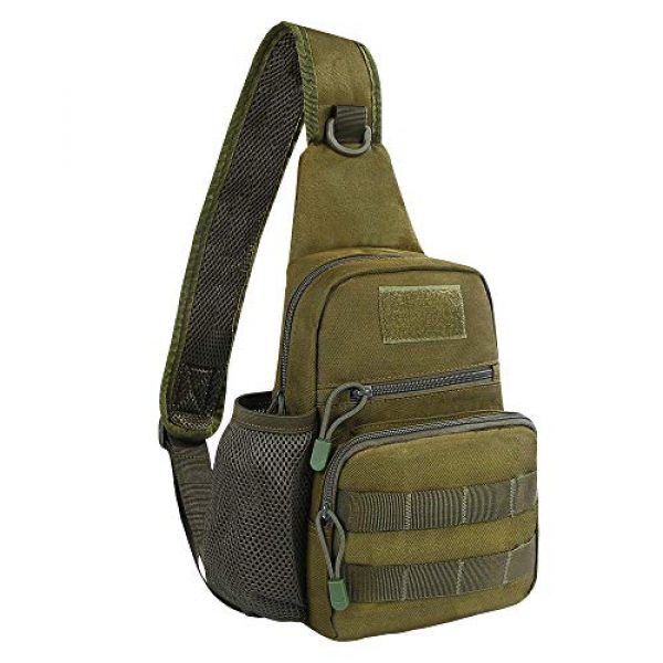 EDOBIL Tactical Backpack 1 EDOBIL Tactical Bag, Messenger Bag Best Outdoor Sling Bag for Men and Women - Small One Military Bag for Trekking,Camping,Hiking,Cycling Rover Sling Daypack