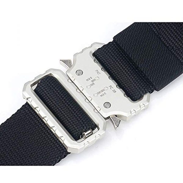GRULLIN Tactical Belt 4 GRULLIN Tactical Military Heavy Duty Quick-Release Belt Waist Belt