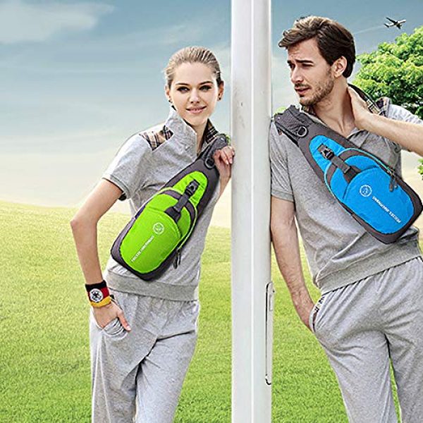 Peicees Tactical Backpack 7 Peicees Water Resistant Sling Bag Crossbody Chest Pack One shoulder Backpack Sport Outdoor for Men Women Teens Boys and Girls