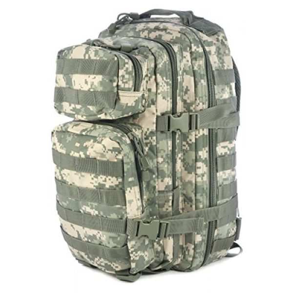 Mil-Tec Tactical Backpack 1 Mil-Tec Military Army Patrol Molle Assault Pack Tactical Combat Rucksack Backpack Bag 20L ACU Digital Camo