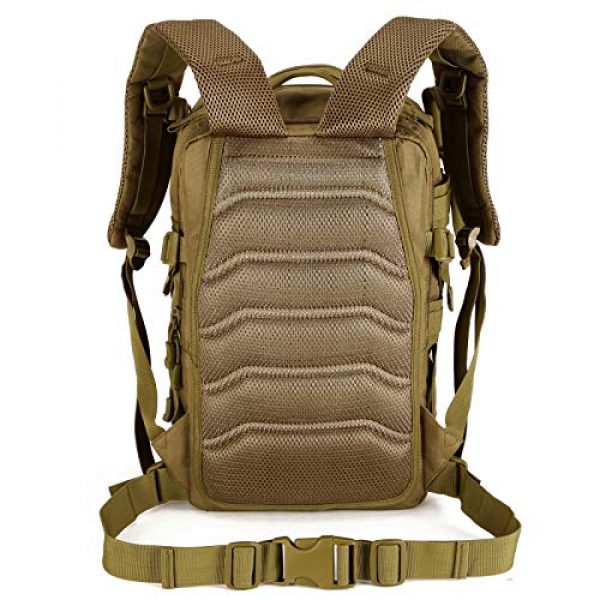 Protector Plus Tactical Backpack 2 Protector Plus Tactical Motorcycle Backpack Small Military MOLLE Cycling Daypack Army Assault Pack Bug Out Bag Hiking Camping Rucksack (Rain Cover & Patch Included)