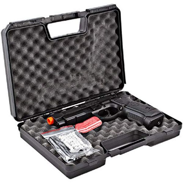 HFC Airsoft Pistol 1 HFC HG194 Army Special Force Airsoft CO2 Gas GBB Pistol Gun Full Metal with Case