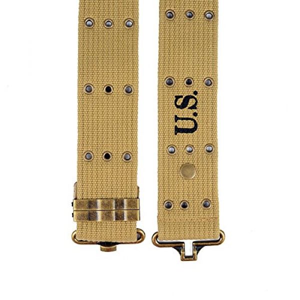 SMONT Tactical Belt 6 SMONT Repro WW2 US Army M36 Pistol Belt Tactical WWII M1936 Webbing Belt Up to 42 Inches