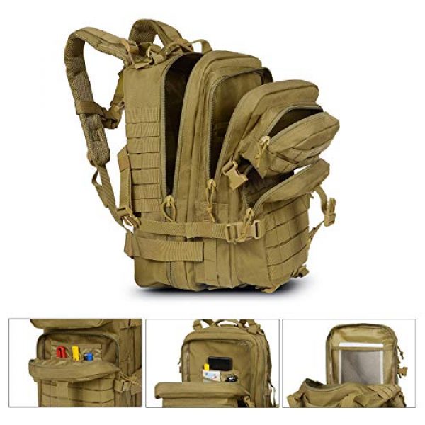 SunsionPro Tactical Backpack 2 SunsionPro Military Backpack for Tactical Hunting Trekking or Outdoor Daily use 43L