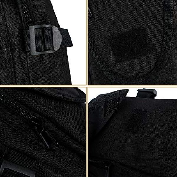 Saigain Tactical Backpack 5 Saigain Sling Bag Shoulder Backpack Crossbody Small Chest Daypack for Hiking Travelling Cycling Men Women