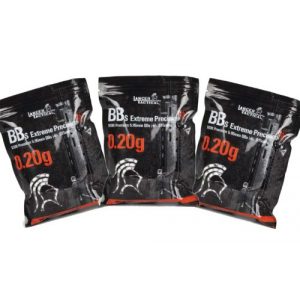 Lancer Tactical Airsoft BB 1 Lancer Tactical 3000 Extreme Precision SEAMLESS AIRSOFT BBs .2g 6mm Pistol Gun Sniper Rifle AMMO