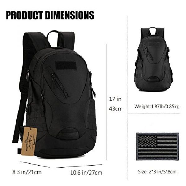ArcEnCiel Tactical Backpack 4 ArcEnCiel Motorcycle Backpack Tactical Military Bag Army Assault Pack with Patch