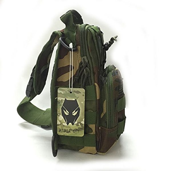 ATAIRSOFT Tactical Backpack 2 ATAIRSOFT Multi Colors Outdoor Tactical MOLLE Sling Pack Chest Pack