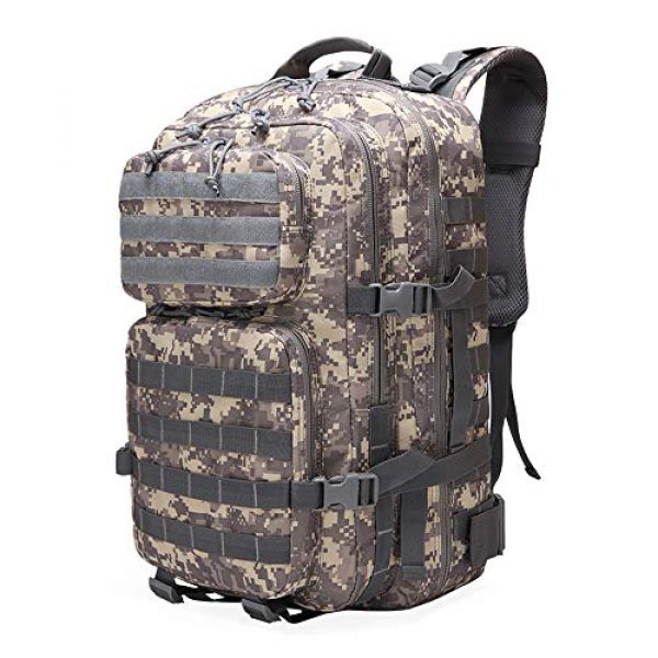Suoki Tactical Backpack 1 Suoki 45L Molle Rucksack Outdoor Bug Out Bag Hiking Camping Backpack for Men Women