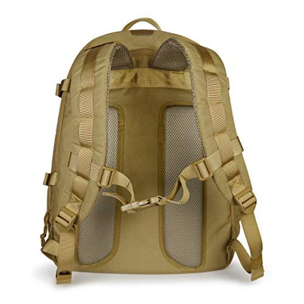 SunsionPro Tactical Backpack 3 SunsionPro MTB-236 Laser Molle Expandable Tactical Backpack for Traveling, Camping, Trekking & Hiking, 42-62L
